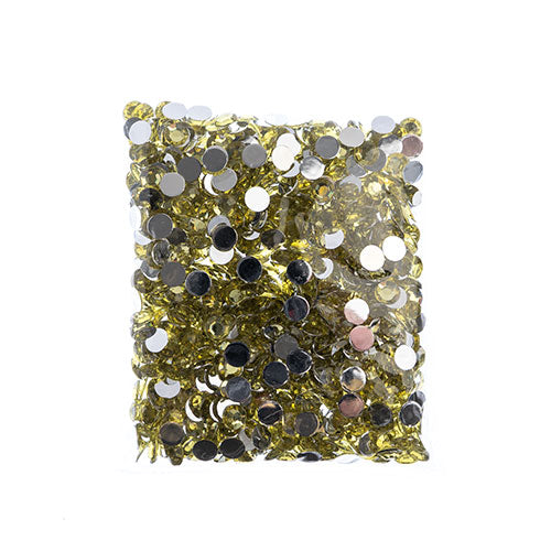 Acrylic Round Flat Back Rhinestones 8mm (SS39)  1000pcs/Bag