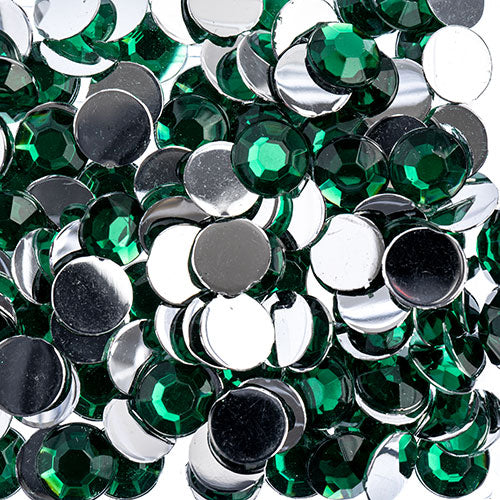 Acrylic Round Flat Back Rhinestones 8mm (SS39)  1000pcs/Bag