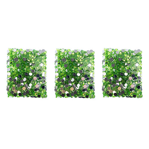 Acrylic Round Flat Back Rhinestones 8mm (SS39)  1000pcs/Bag