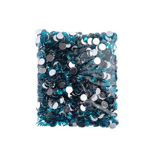 Acrylic Round Flat Back Rhinestones 8mm (SS39)  1000pcs/Bag