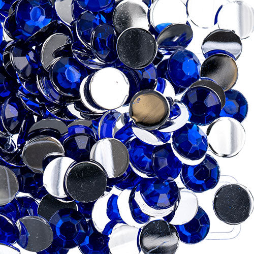 Acrylic Round Flat Back Rhinestones 8mm (SS39)  1000pcs/Bag