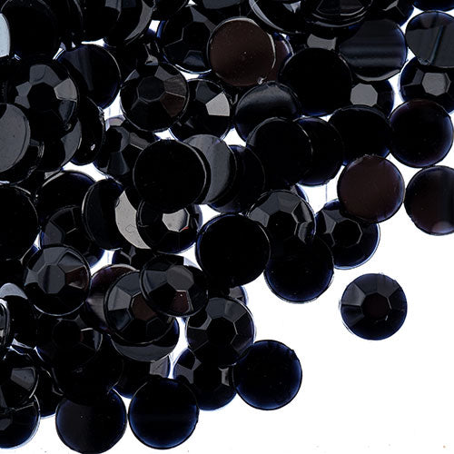 Acrylic Round Flat Back Rhinestones 8mm (SS39)  1000pcs/Bag