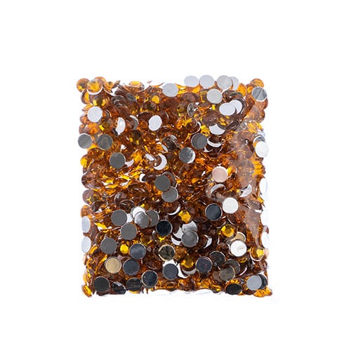 Acrylic Round Flat Back Rhinestones 8mm (SS39)  1000pcs/Bag