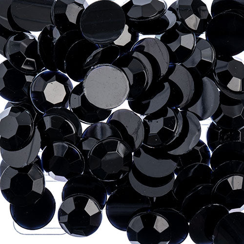 Acrylic Round Flat Back Rhinestones 10mm (SS45)  500pcs/Bag