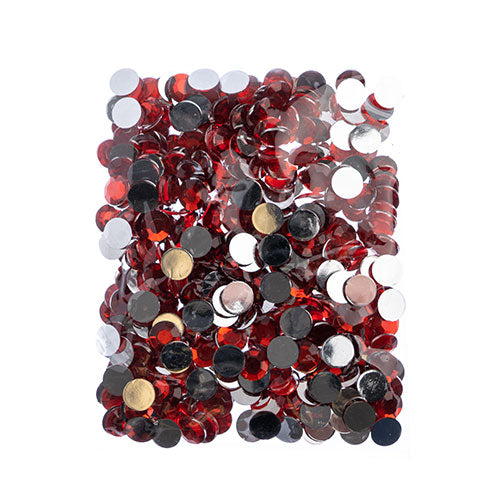 Acrylic Round Flat Back Rhinestones 12mm (SS50)  400pcs/Bag