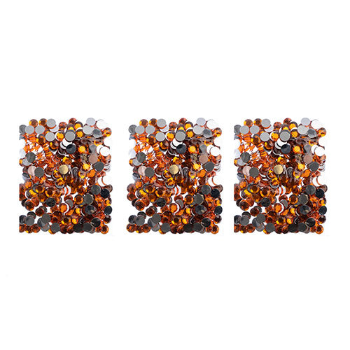 Acrylic Round Flat Back Rhinestones 12mm (SS50)  400pcs/Bag