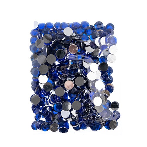Acrylic Round Flat Back Rhinestones 12mm (SS50)  400pcs/Bag