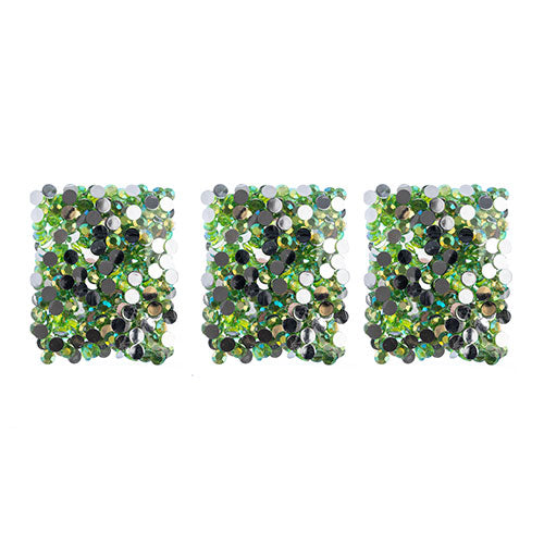 Acrylic Round Flat Back Rhinestones 12mm (SS50)  Aurora Borealis 400pcs/Bag