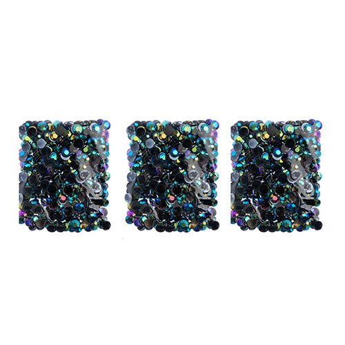 Acrylic Round Flat Back Rhinestones 12mm (SS50)  Aurora Borealis 400pcs/Bag