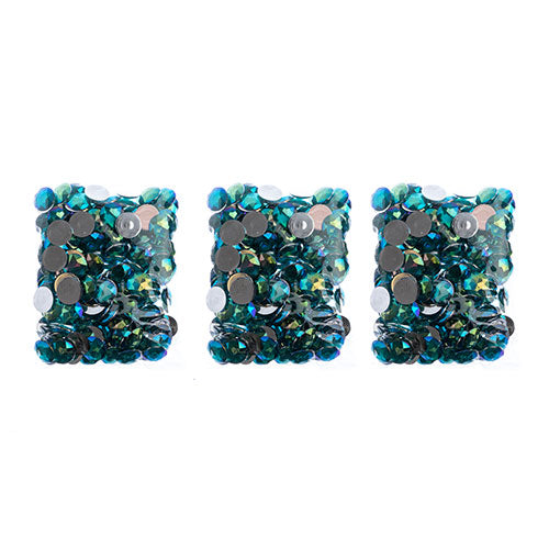 Acrylic Round Flat Back Rhinestones 20mm  Aurora Borealis 200pcs/Bag