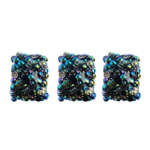 Acrylic Round Flat Back Rhinestones 20mm  Aurora Borealis 200pcs/Bag