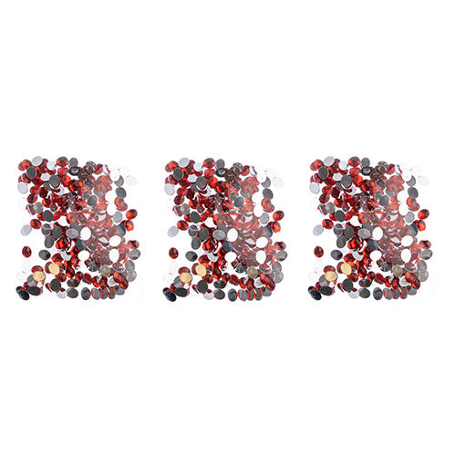 Acrylic Oval Flat Back Rhinestones 8x10mm  200pcs/Bag