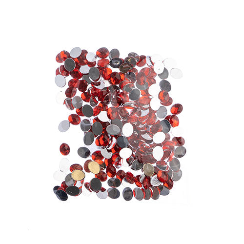 Acrylic Oval Flat Back Rhinestones 8x10mm  200pcs/Bag