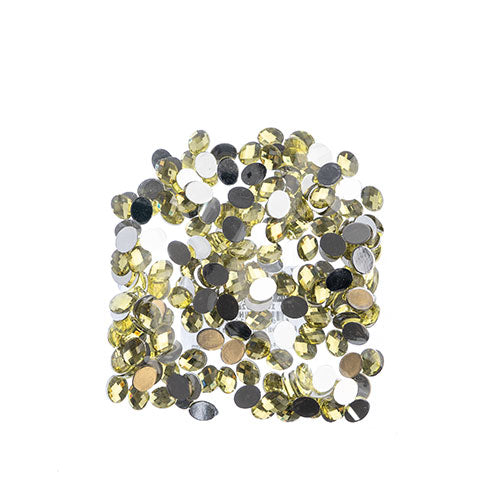Acrylic Oval Flat Back Rhinestones 8x10mm  200pcs/Bag
