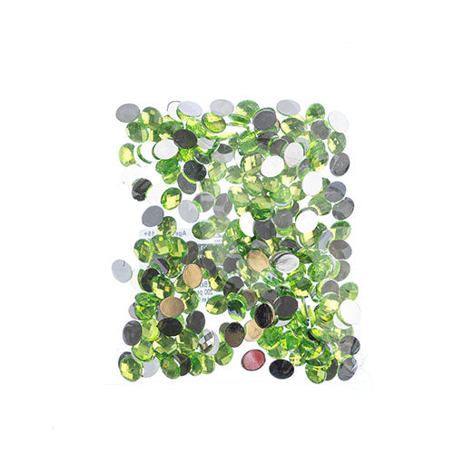 Acrylic Oval Flat Back Rhinestones 8x10mm  200pcs/Bag