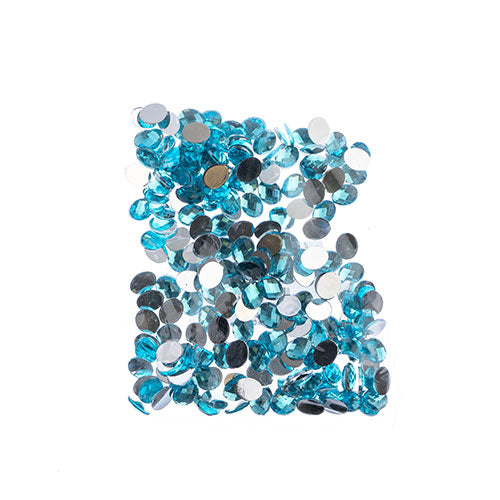 Acrylic Oval Flat Back Rhinestones 8x10mm  200pcs/Bag