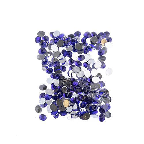 Acrylic Oval Flat Back Rhinestones 8x10mm  200pcs/Bag