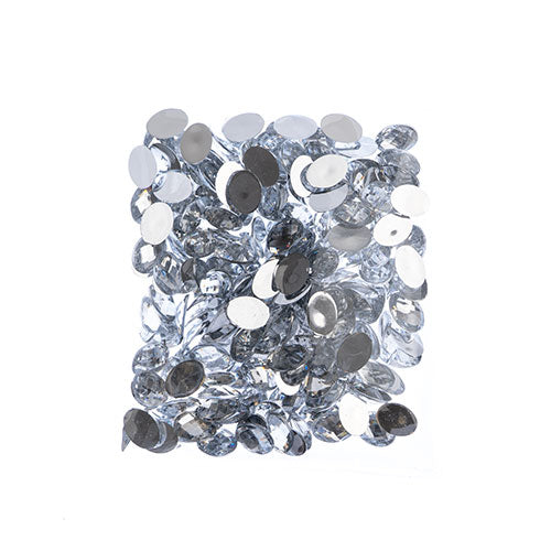Acrylic Oval Flat Back Rhinestones 10x14mm  200pcs/Bag