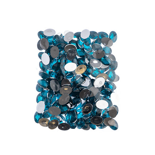 Acrylic Oval Flat Back Rhinestones 10x14mm  200pcs/Bag
