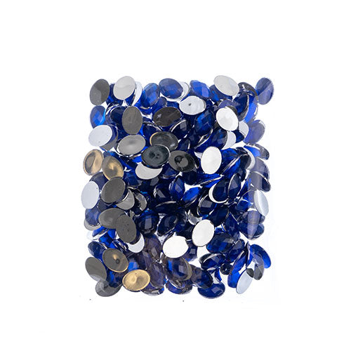 Acrylic Oval Flat Back Rhinestones 10x14mm  200pcs/Bag
