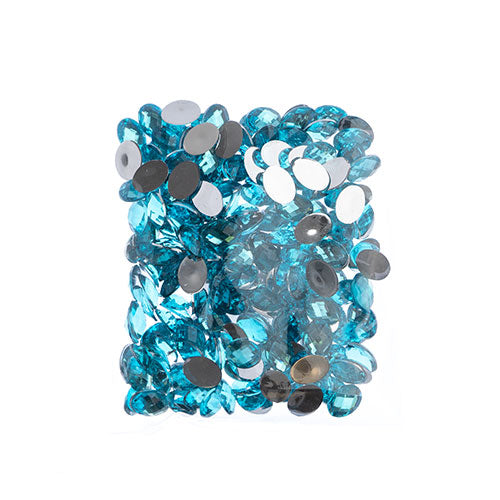 Acrylic Oval Flat Back Rhinestones 10x14mm  200pcs/Bag