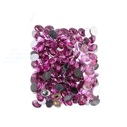 Acrylic Oval Flat Back Rhinestones 10x14mm  200pcs/Bag
