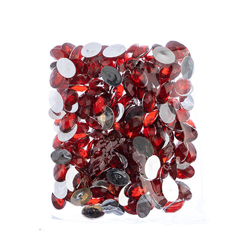 Acrylic Oval Flat Back Rhinestones 18x13mm  200pcs/Bag