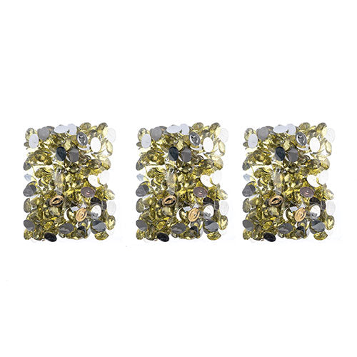 Acrylic Oval Flat Back Rhinestones 18x13mm  200pcs/Bag