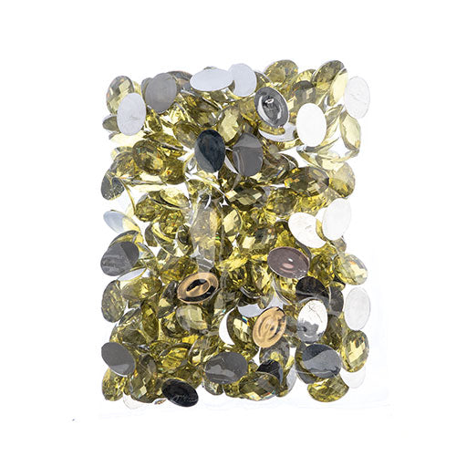 Acrylic Oval Flat Back Rhinestones 18x13mm  200pcs/Bag