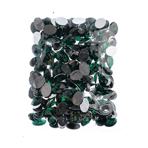 Acrylic Oval Flat Back Rhinestones 18x13mm  200pcs/Bag