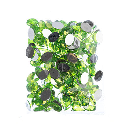 Acrylic Oval Flat Back Rhinestones 18x13mm  200pcs/Bag