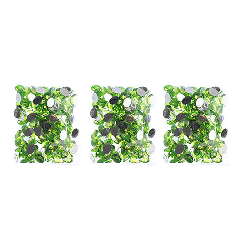 Acrylic Oval Flat Back Rhinestones 18x13mm  200pcs/Bag