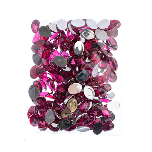 Acrylic Oval Flat Back Rhinestones 18x13mm  200pcs/Bag