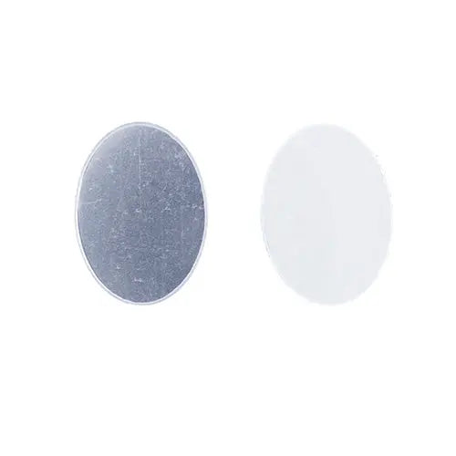 Mirror Acrylic 18x25mm Oval 1mm Thick