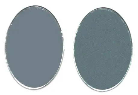 Mirror Acrylic 18x25mm Oval 1mm Thick