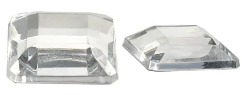 Acrylic Square Facetted 10mm 