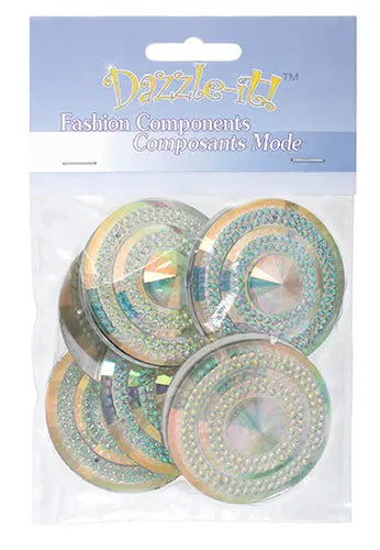 Glitz Sew-On Stone 10pcs Round 45mm 