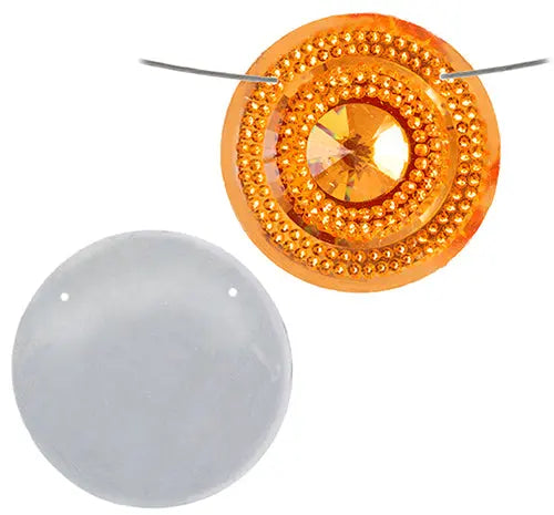 Glitz Sew-On Stone 10pcs Round 45mm 