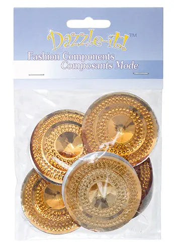 Glitz Sew-On Stone 10pcs Round 45mm 