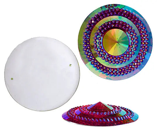 Glitz Sew-On Stone 10pcs Round 45mm 