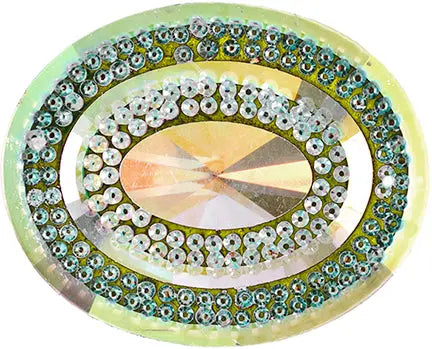 Glitz Sew-On Stone 10pcs Oval 40x50mm - Cosplay Supplies Inc