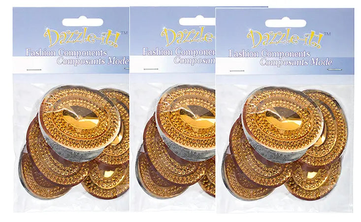 Glitz Sew-On Stone 10pcs Oval 40x50mm 