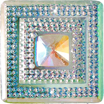 Glitz Sew-On Stone 10pcs Square 40mm - Cosplay Supplies Inc