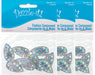 Resin Sew-On Gummyspike Drop 16x30mm Aurora Borealis