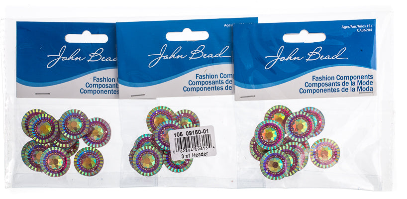 Resin Sew-On Piikki Stones 10pcs 20mm Round 