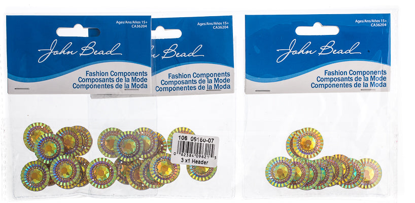 Resin Sew-On Piikki Stones 10pcs 20mm Round 