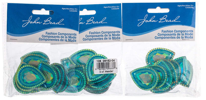 Resin Sew-On Piikki Stones 10pcs 30x40mm Drop 