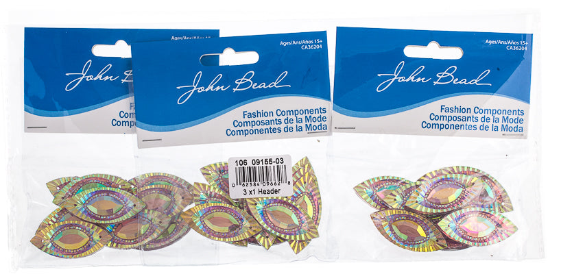 Resin Sew-On Piikki Stones 10pcs 18x40mm Navette 