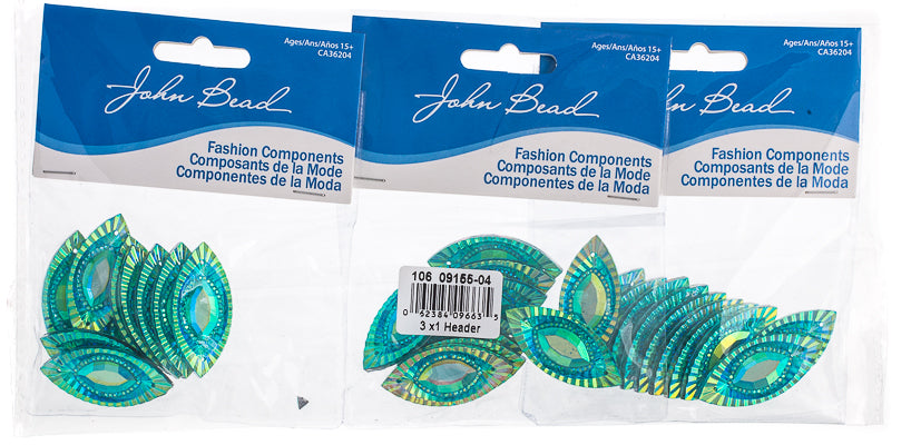 Resin Sew-On Piikki Stones 10pcs 18x40mm Navette 