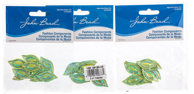 Resin Sew-On Piikki Stones 10pcs 15x30mm Navette 